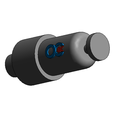 BIM-модель - Вентиляционный клапан пневмопуска (клапан сброса)