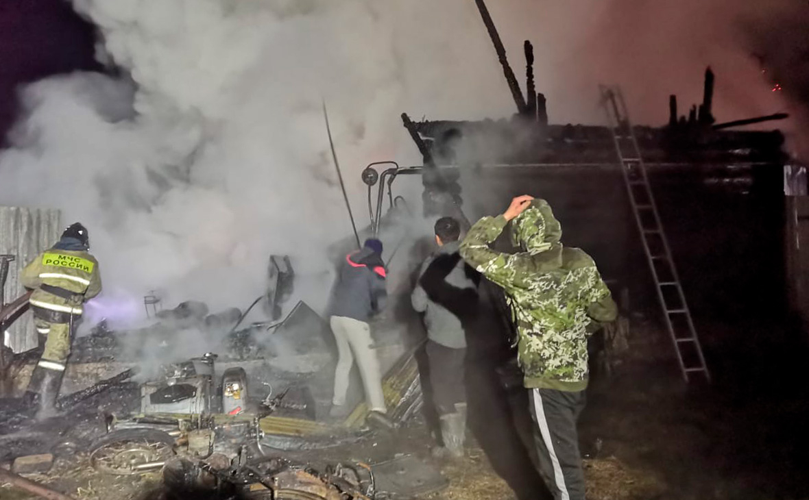 Пожар 15 декабря в пансионате для пожилых людей в Башкирии
