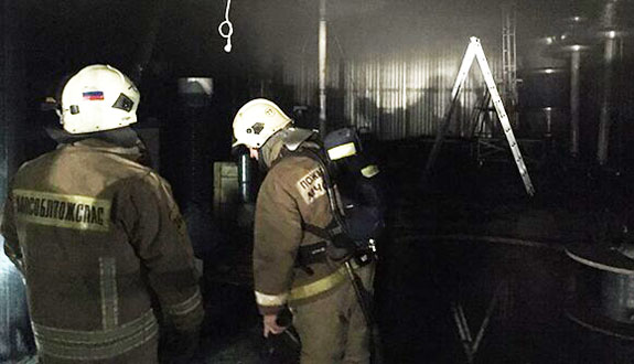 Пожар 11 мая в частном хосписе для престарелых в подмосковном Красногорске