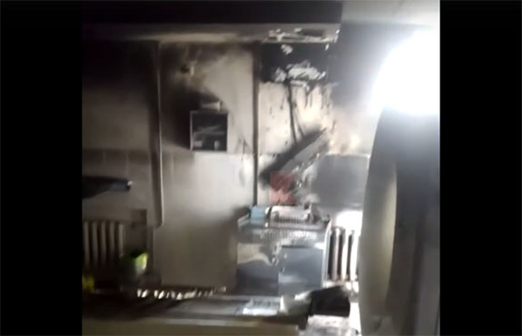 Пожар 5 июля в больнице скорой медицинской помощи в Краснодаре (ЗИПовская больница)